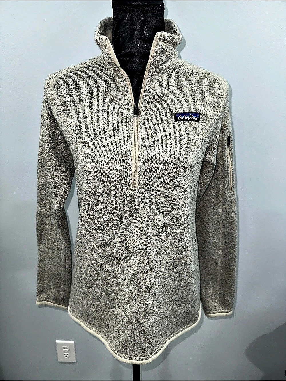 Patagonia Women's Lightweight Synchilla Snap-T Pullover Gray Medium